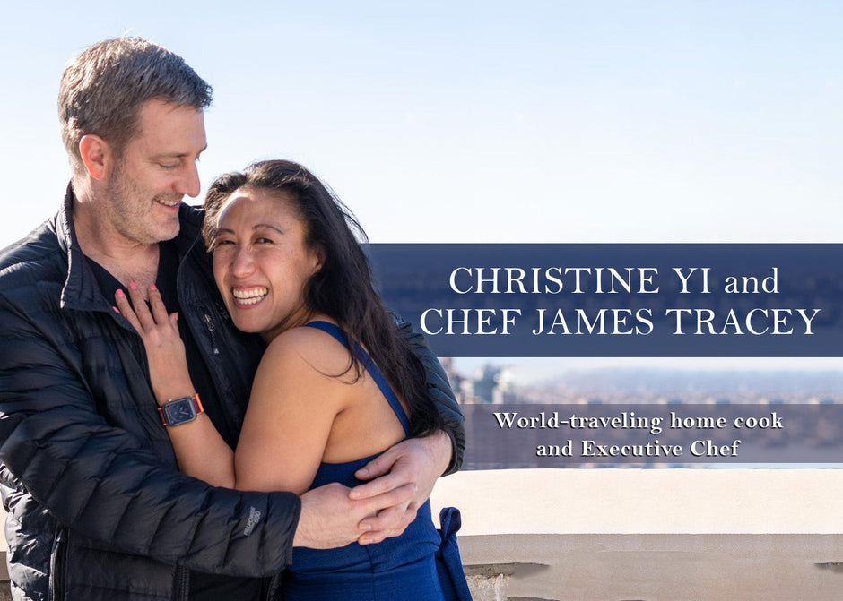 Christine Yi and Chef James Tracey