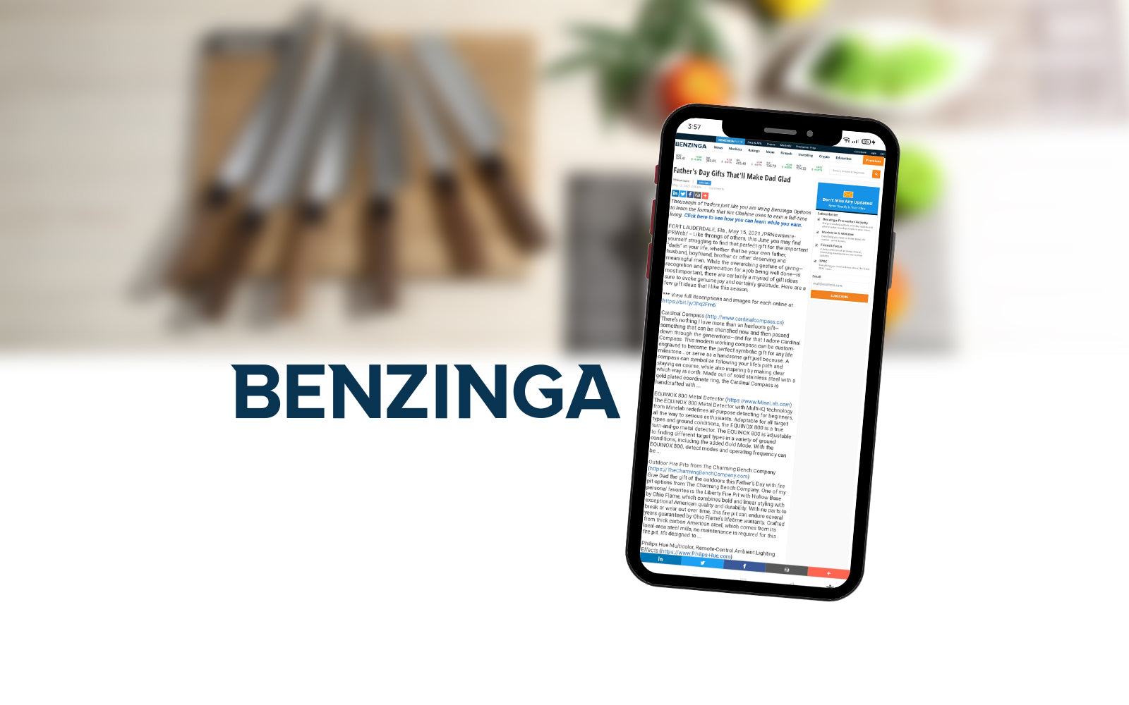 Syosaku-Japan was Featured in Benzinga