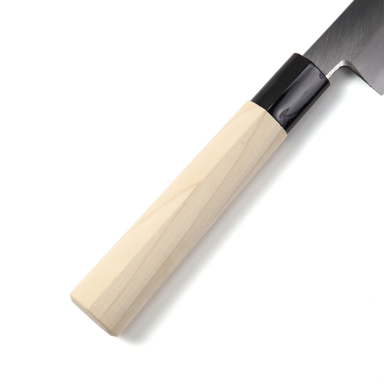 Syosaku Japanese Sushi Sashimi Best Sharp Kitchen Chef Knife Kigami(Yellow Steel)-No.2 D-Shape Magnolia Wood Handle, Yanagiba 11.8-inch (300mm) - Syosaku-Japan