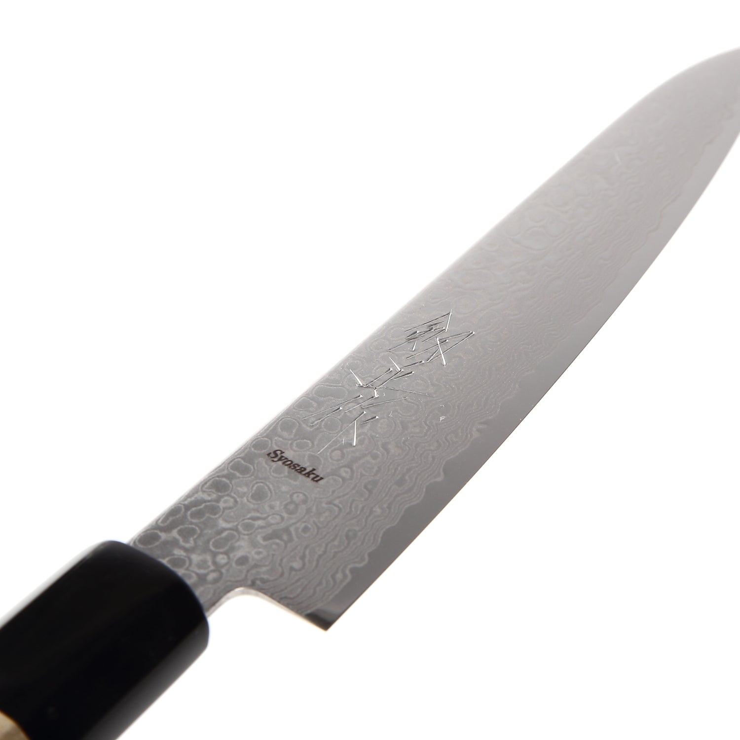 Syosaku Japanese Petty Best Sharp Kitchen Chef Knife Damascus ZA18 69 Layer Octagonal Magnolia Wood Handle, 6-inch (150mm) - Syosaku-Japan