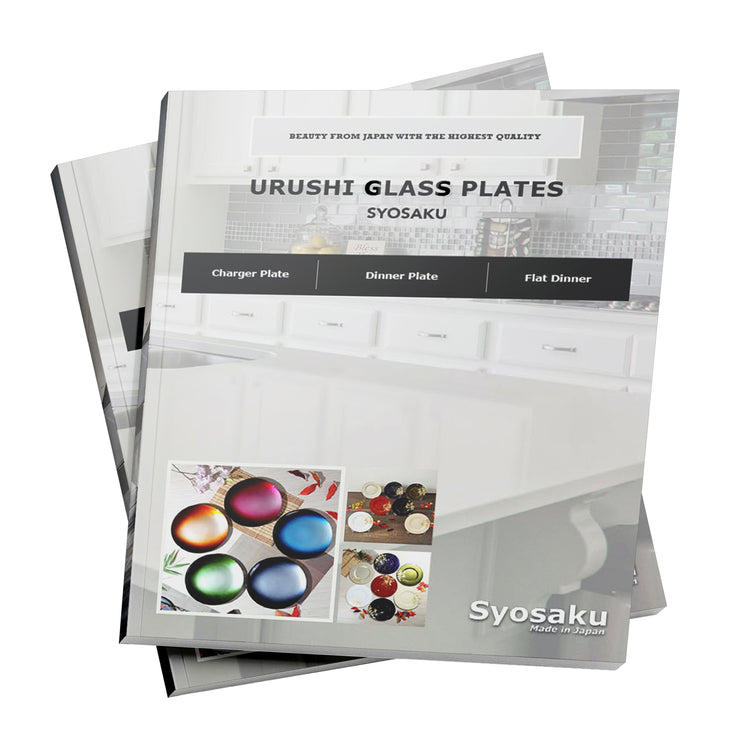 FREE Download Urushi Glass Plates Photo eBook - Syosaku-Japan